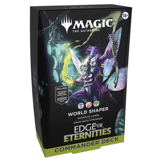 Magic The Gathering - Edge of Eternities - Commander Deck - World Shaper - JET Cards
