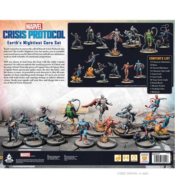 Marvel - Crisis Protocol - Earth's Mightiest Core Set