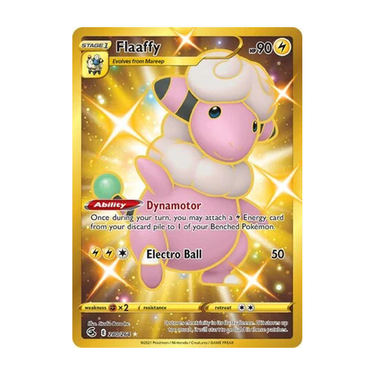 Flaaffy 280/264 - Sword & Shield - Fusion Strike - Rare Secret