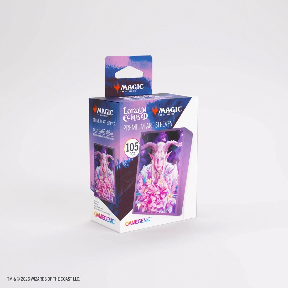 Gamegenic - Magic the Gathering - Lorwyn Eclipsed - Premium Art Sleeves - Dawnhand Eulogist - JET Cards