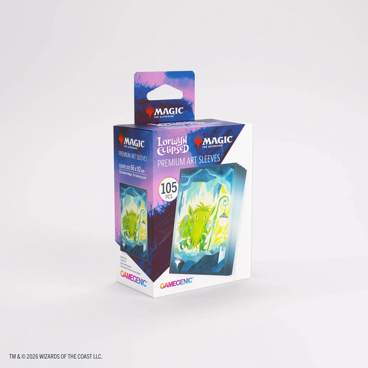 Gamegenic - Magic the Gathering - Lorwyn Eclipsed - Premium Art Sleeves - Mutable Explorer - JET Cards