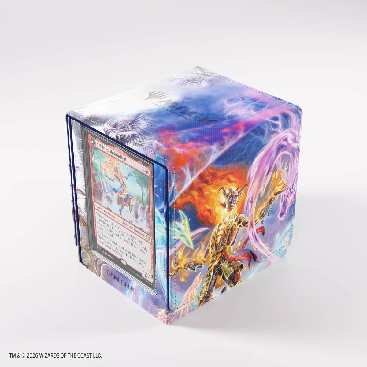 Gamegenic - Magic the Gathering - Lorwyn Eclipsed - Sidekick PRO 100+ XL - Ashling, the Limitless/Auntie Ool,Cursewretch - JET Cards