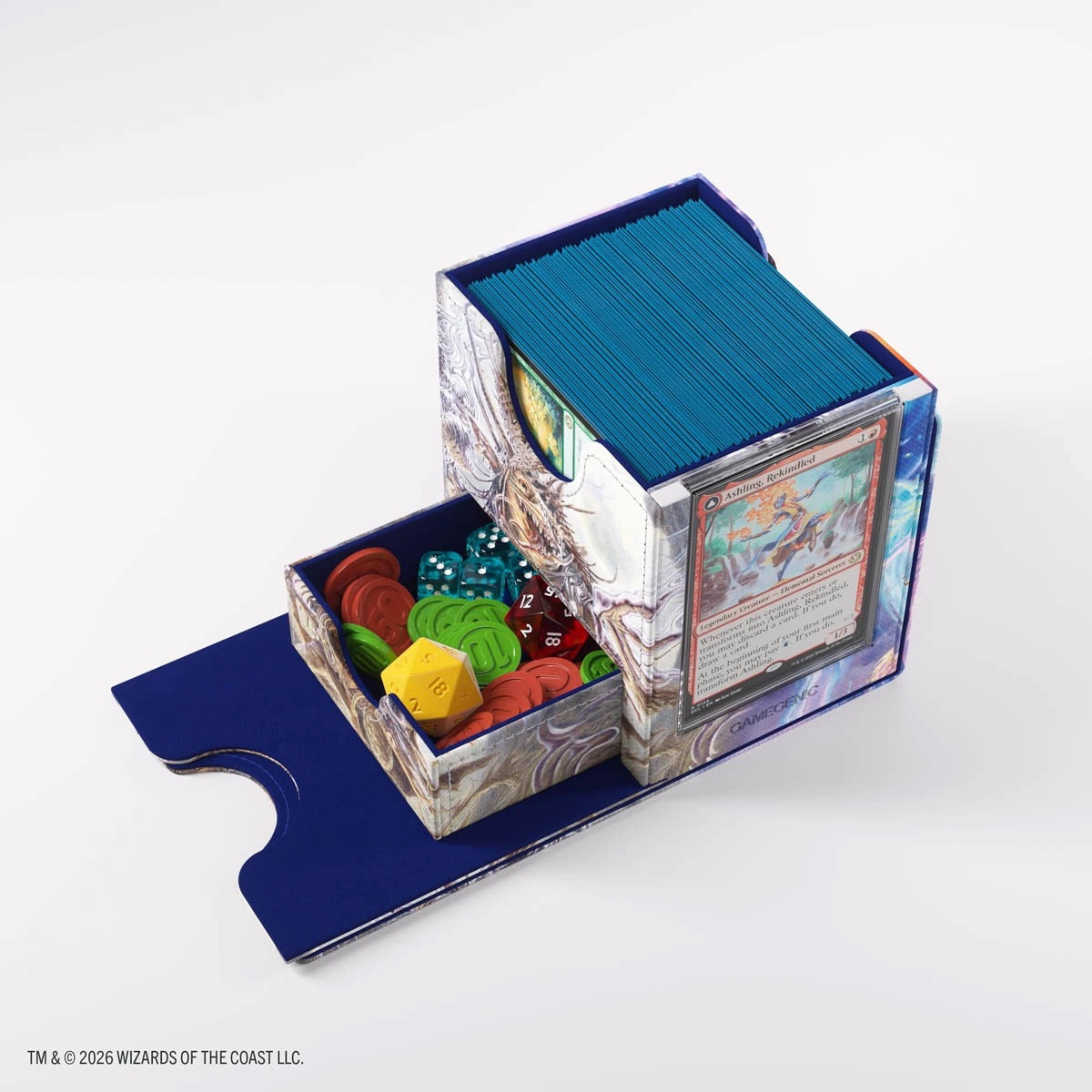 Gamegenic - Magic the Gathering - Lorwyn Eclipsed - Sidekick PRO 100+ XL - Ashling, the Limitless/Auntie Ool,Cursewretch - JET Cards