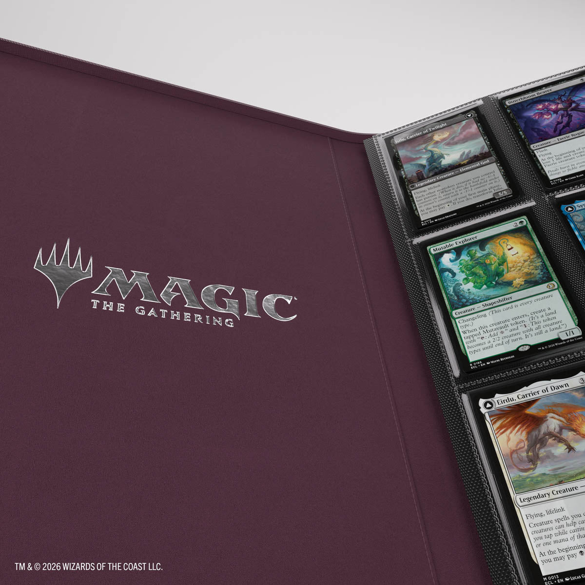 Gamegenic - Magic the Gathering - Lorwyn Eclipsed - Zip-Up Album 18-Pocket - Celestial Reunion - JET Cards