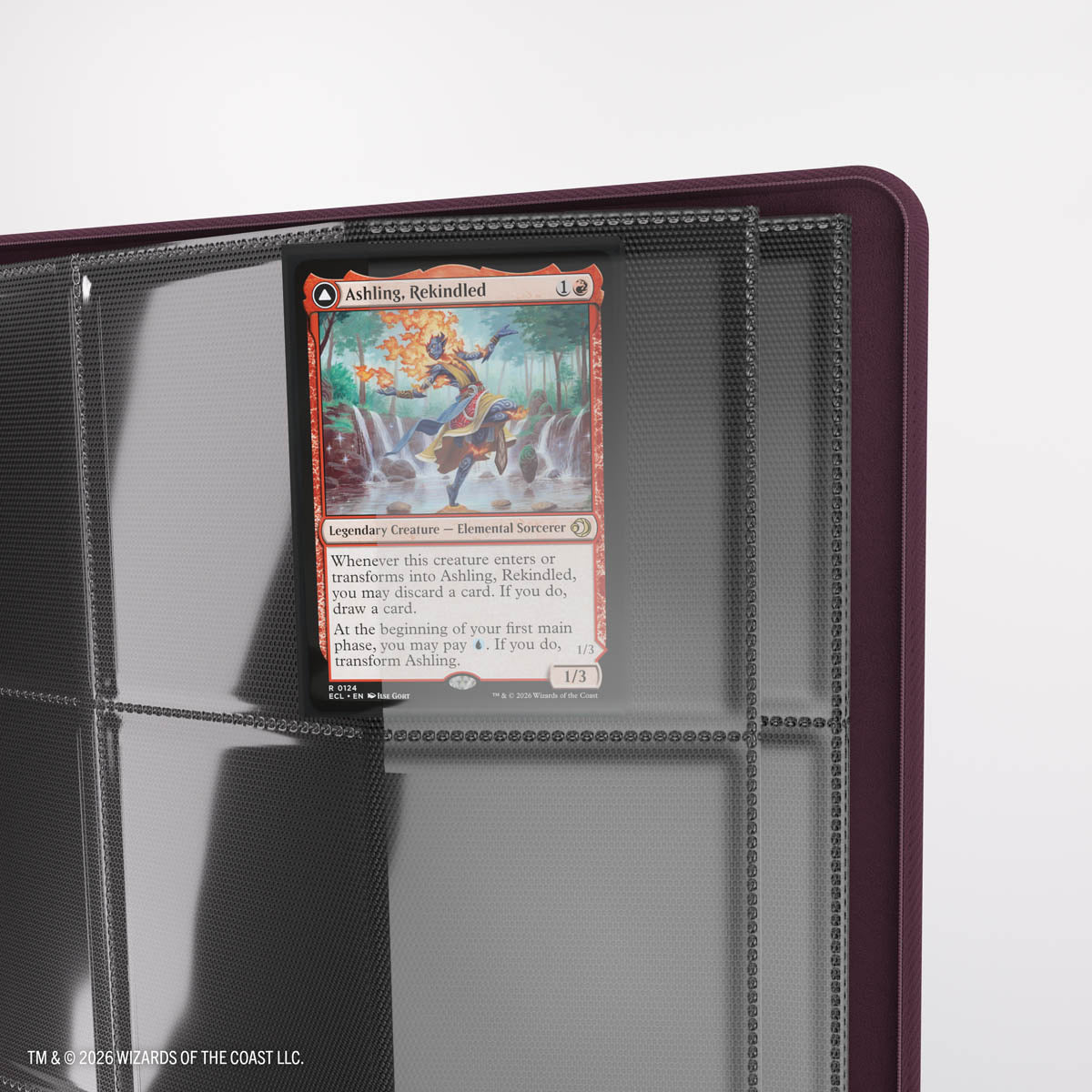 Gamegenic - Magic the Gathering - Lorwyn Eclipsed - Zip-Up Album 18-Pocket - Celestial Reunion - JET Cards