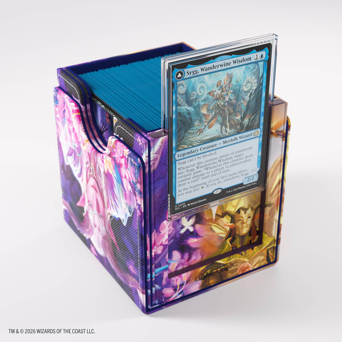 Gamegenic - Magic the Gathering - Lorwyn Eclipsed - Sidekick PRO 100+ XL - Morcants Loyalist/Dawnhand Eulogist - JET Cards