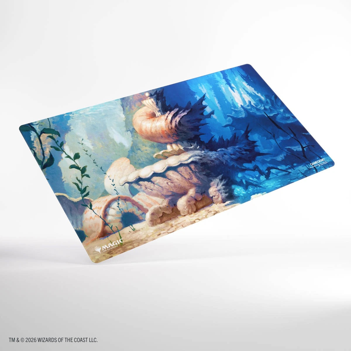 Gamegenic - Magic the Gathering - Lorwyn Eclipsed - Shiny Playmat - Hallowed Fountain - JET Cards