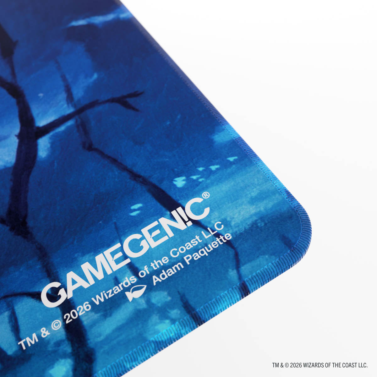 Gamegenic - Magic the Gathering - Lorwyn Eclipsed - Shiny Playmat - Hallowed Fountain - JET Cards