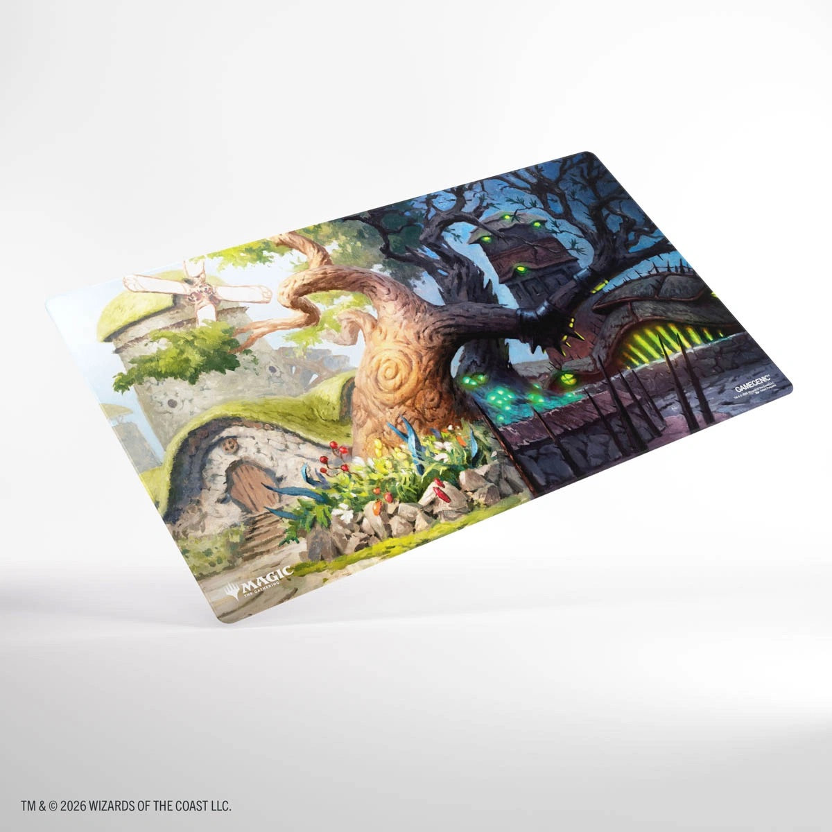Gamegenic - Magic the Gathering - Lorwyn Eclipsed - Shiny Playmat - Temple Garden - JET Cards