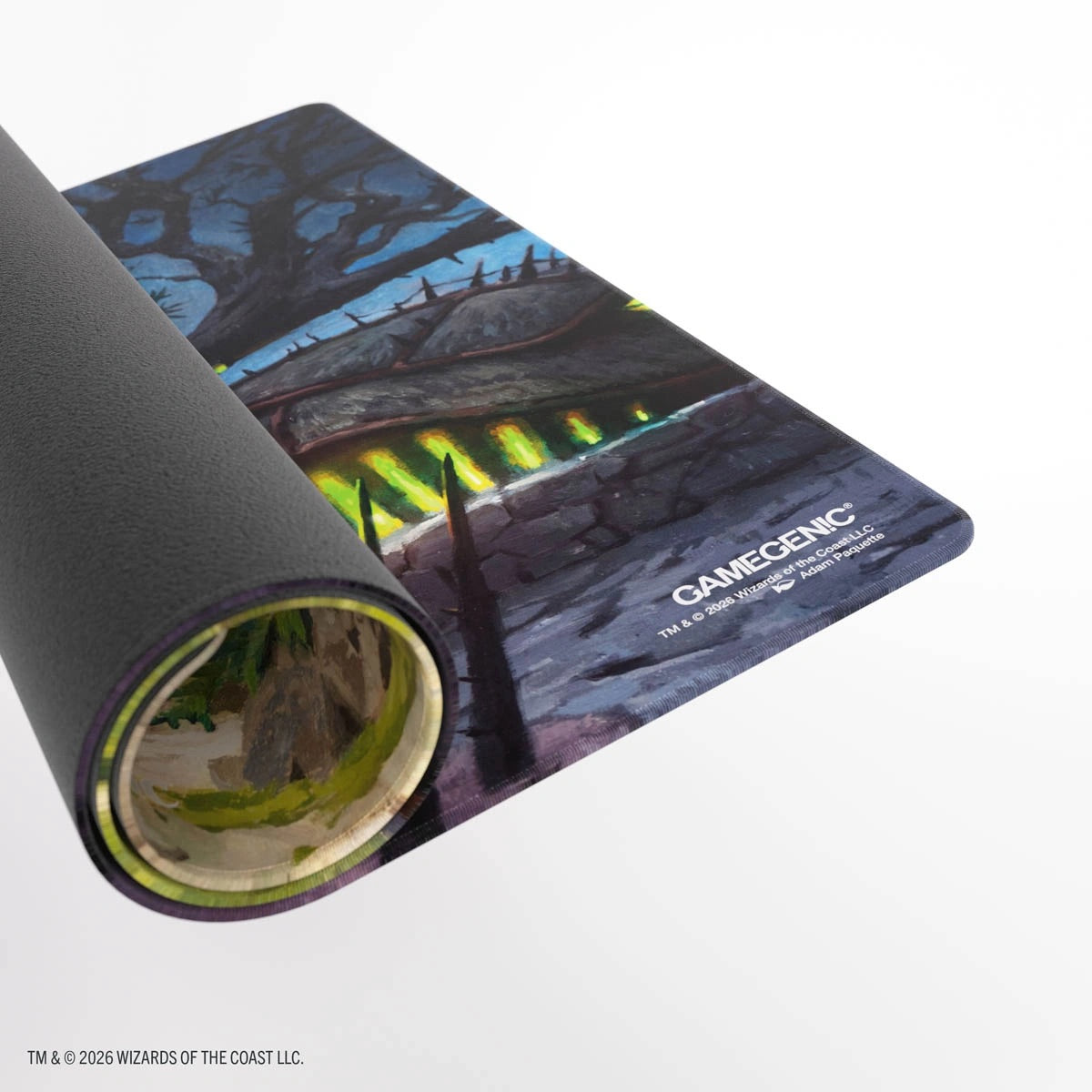 Gamegenic - Magic the Gathering - Lorwyn Eclipsed - Shiny Playmat - Temple Garden - JET Cards
