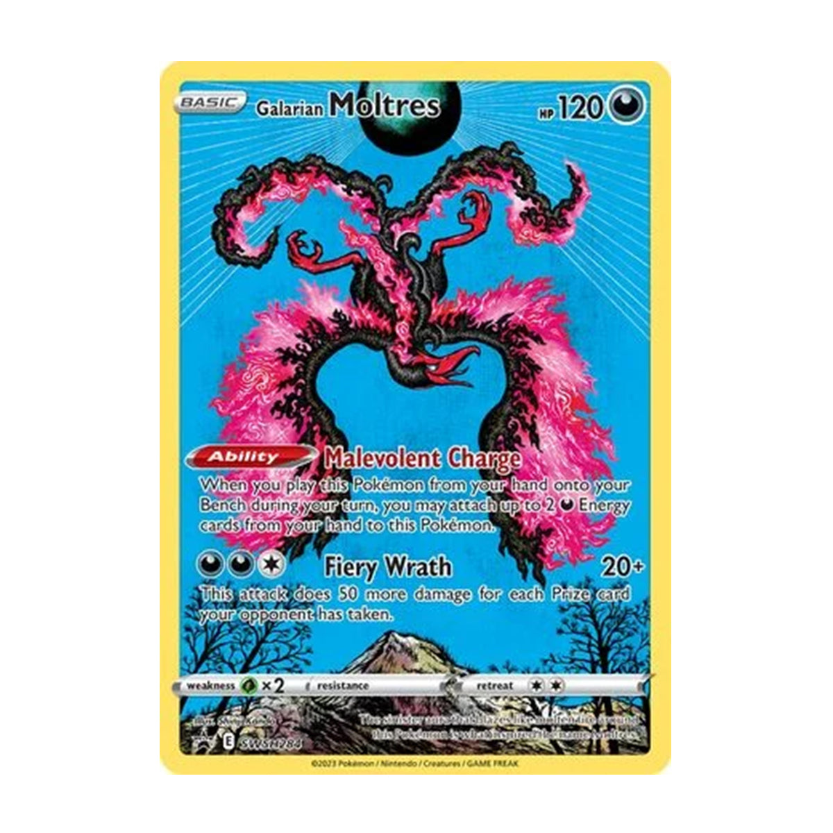 Galarian Moltres SWSH284 - Sword & Shield - Promo