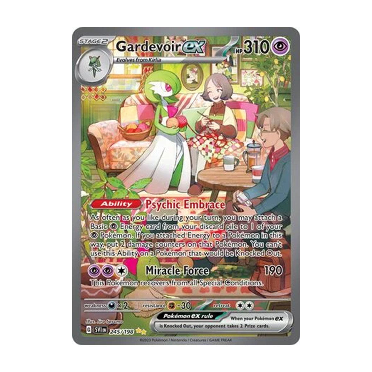 Gardevoir EX 245/198 - Scarlet & Violet - Base - Special Illustration Rare