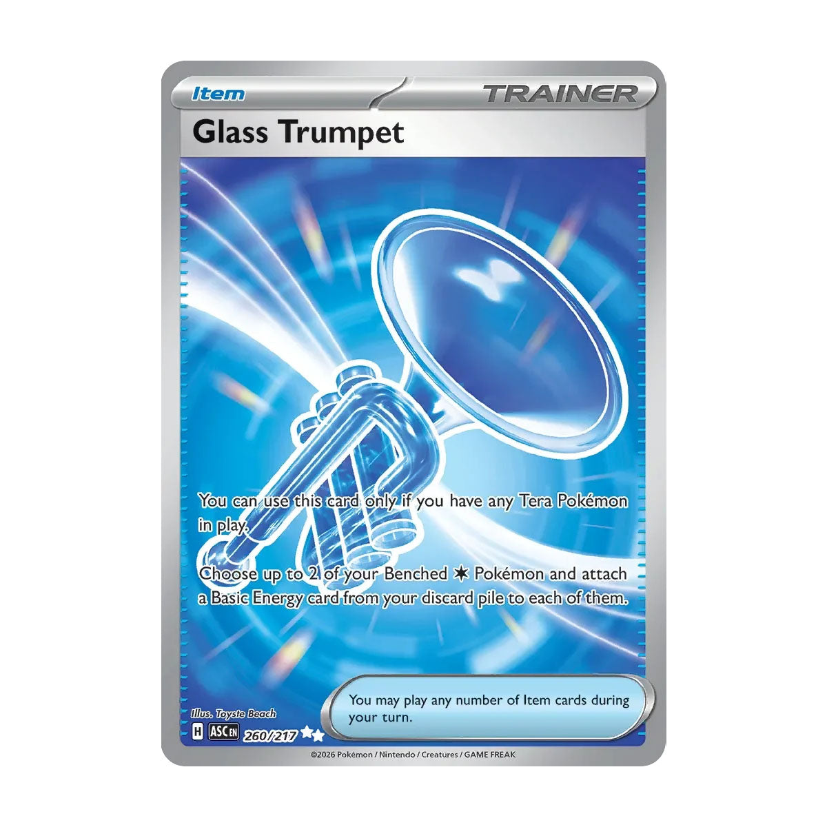 Glass Trumpet 260/217 - Mega Evolution - Ascended Heroes - Ultra Rare
