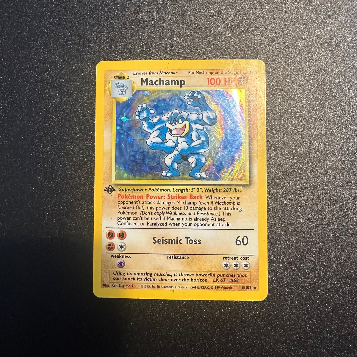Pokemon - Complete 1999 Base Set 102/102 - Lightly Played to Moderately Played Condition