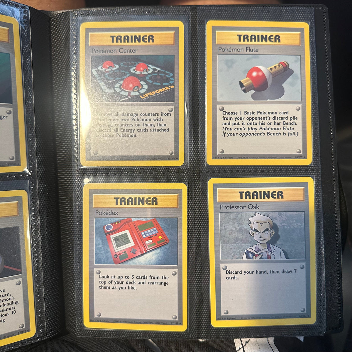 Pokemon - Complete 1999 Base Set 102/102 - Lightly Played to Moderately Played Condition