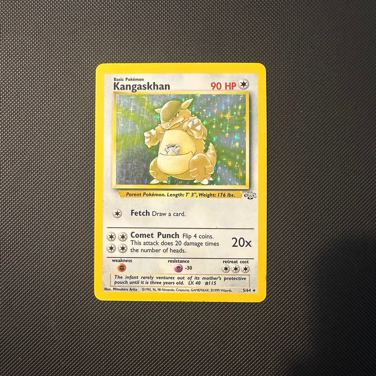 Pokemon - Complete 1999 Jungle Set - Lightly Played to Moderately Played