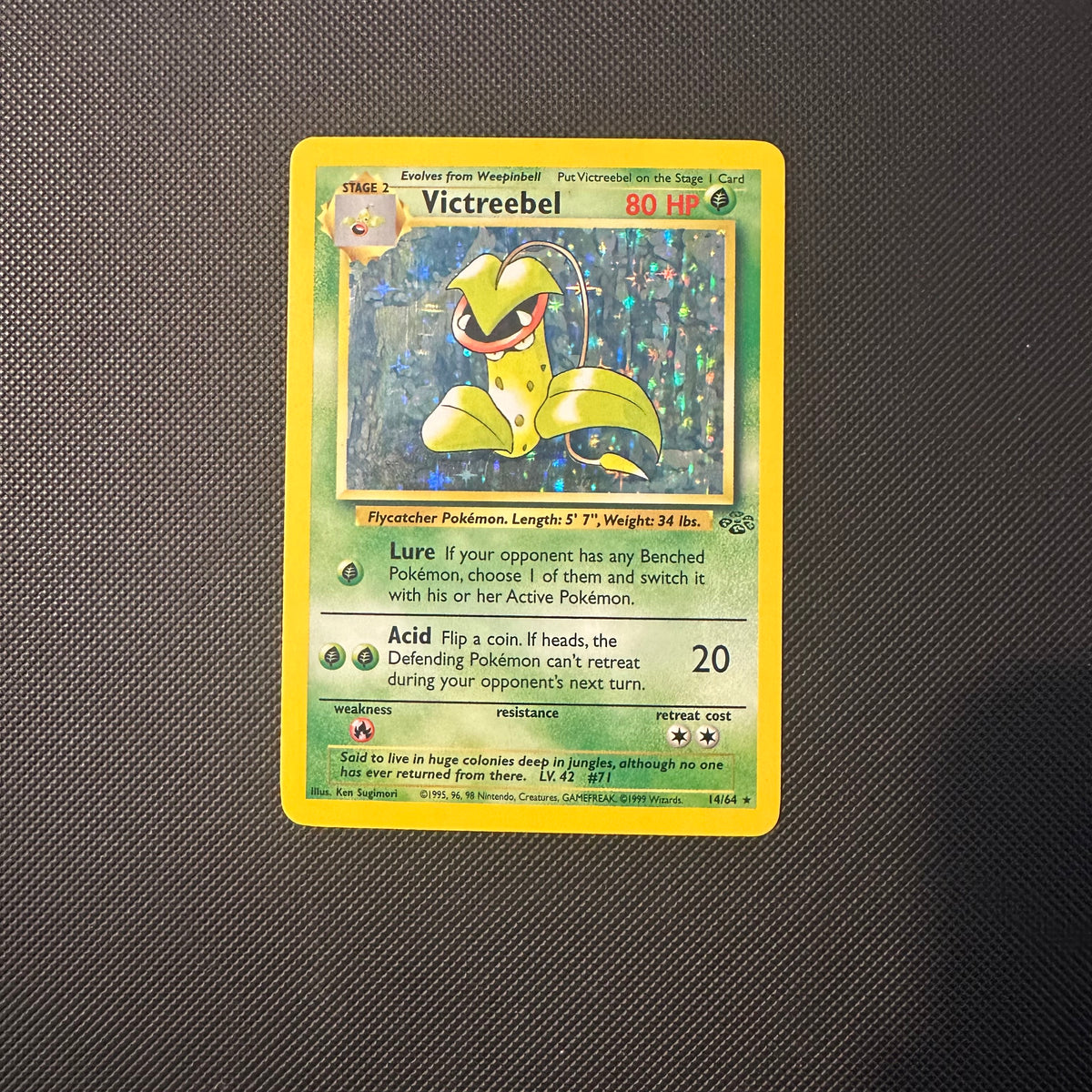 Pokemon - Complete 1999 Jungle Set - Lightly Played to Moderately Played