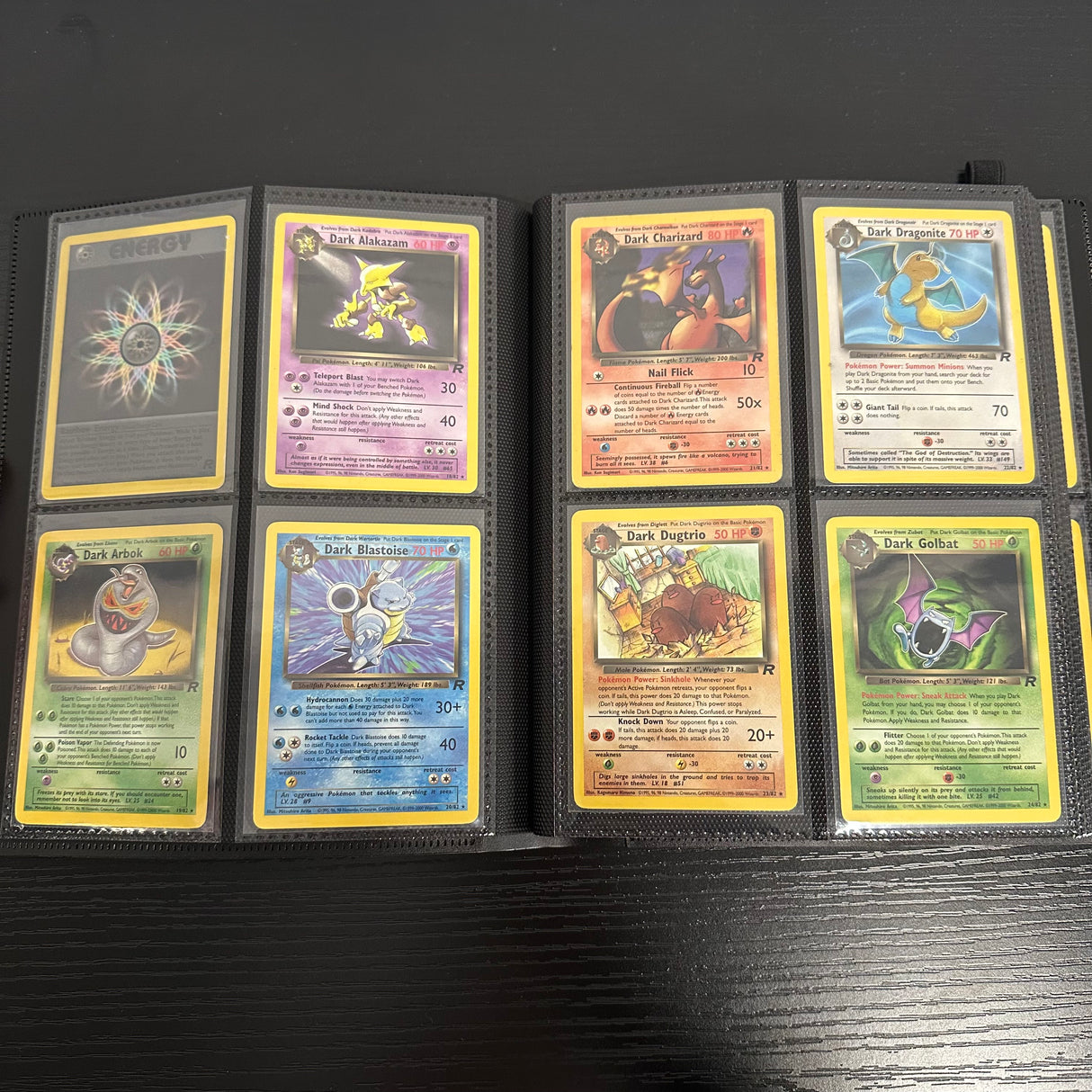 Pokemon - Complete 2000 Team Rocket Set 83/82 - Near Mint to Excellent Condition - JET Cards