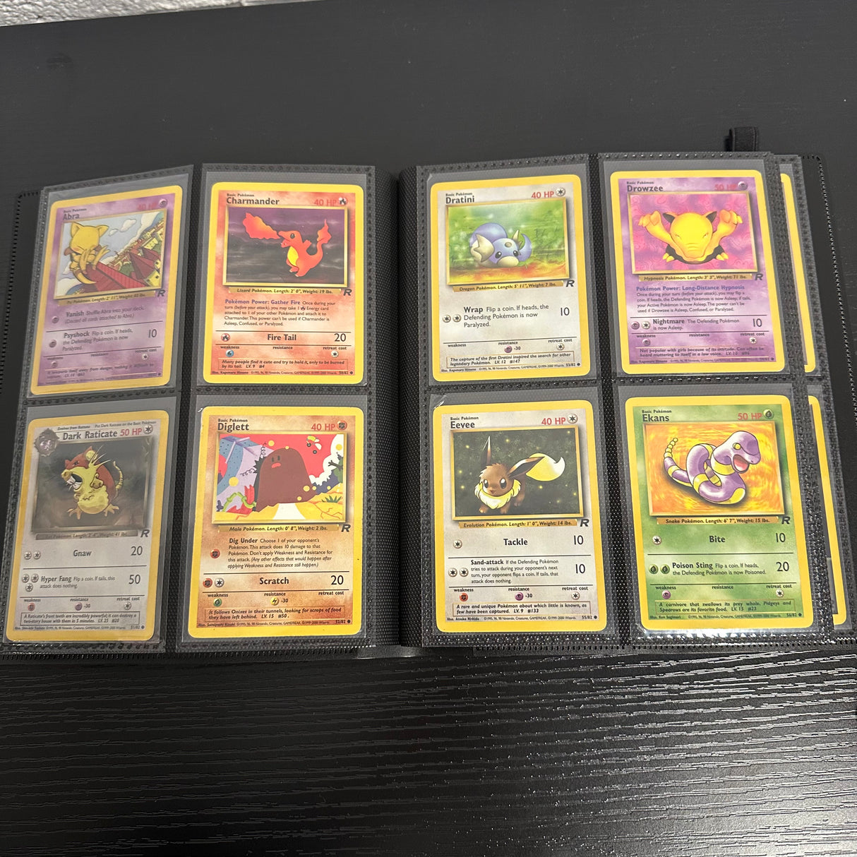 Pokemon - Complete 2000 Team Rocket Set 83/82 - Near Mint to Excellent Condition - JET Cards