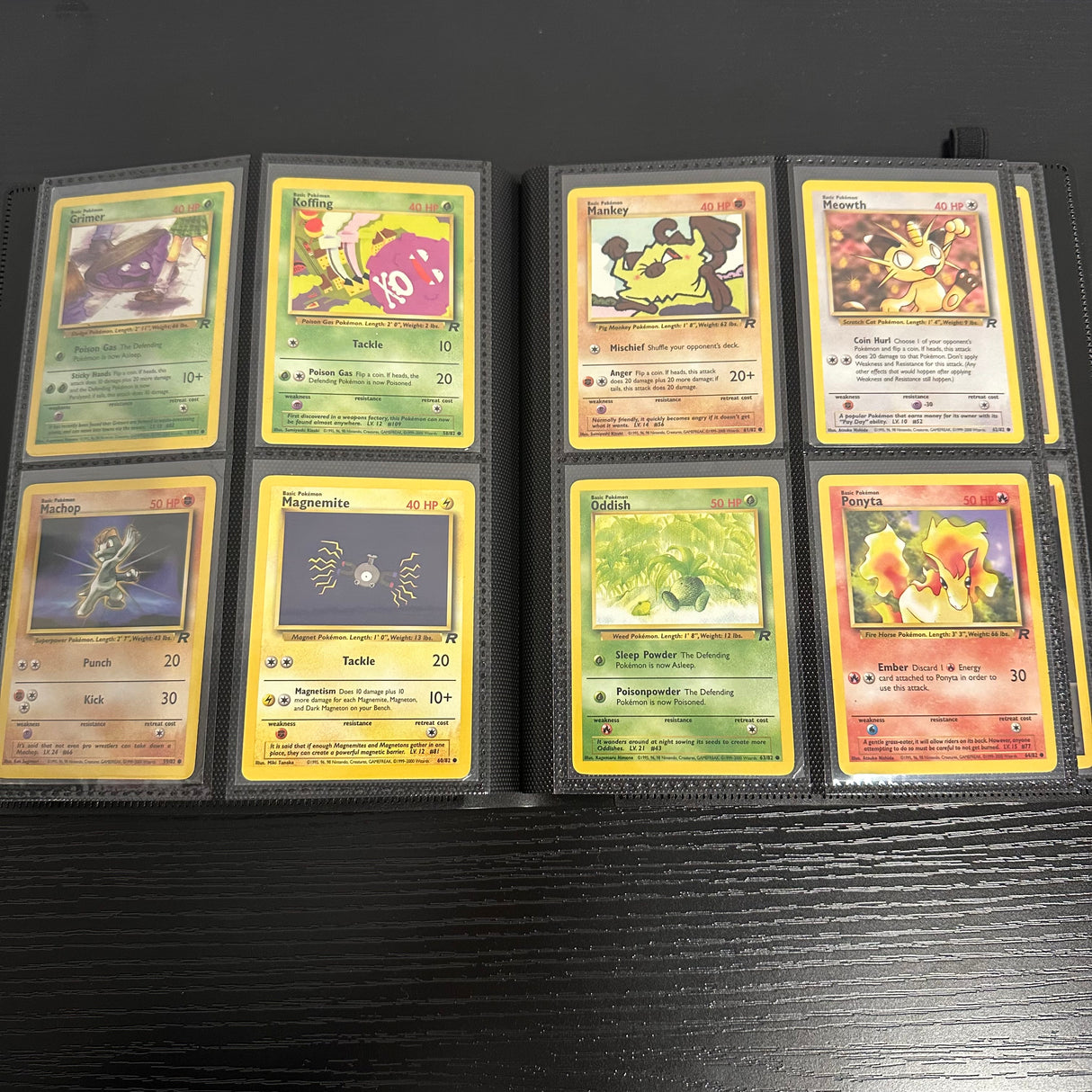 Pokemon - Complete 2000 Team Rocket Set 83/82 - Near Mint to Excellent Condition - JET Cards
