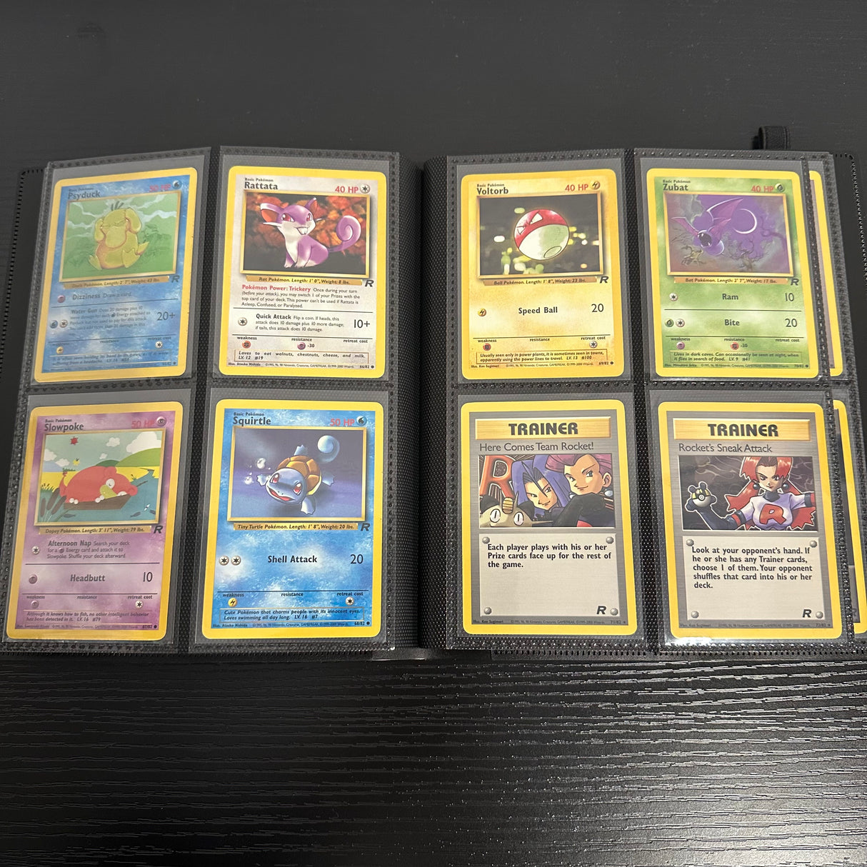 Pokemon - Complete 2000 Team Rocket Set 83/82 - Near Mint to Excellent Condition - JET Cards