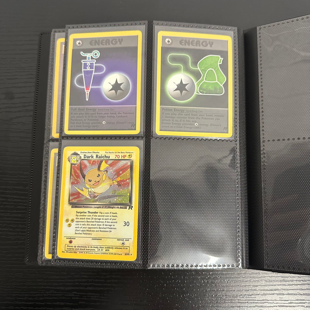 Pokemon - Complete 2000 Team Rocket Set 83/82 - Near Mint to Excellent Condition - JET Cards