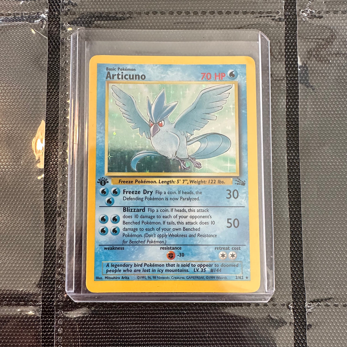 Pokemon - Complete 1st Edition 1999 Fossil Set 62/62 - Near Mint to Excellent Condition - JET Cards