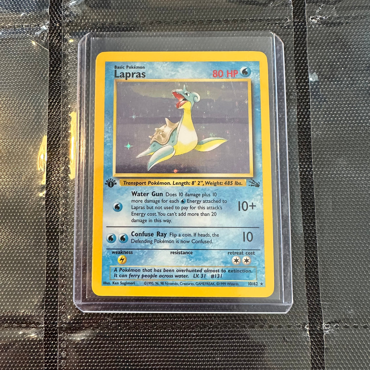 Pokemon - Complete 1st Edition 1999 Fossil Set 62/62 - Near Mint to Excellent Condition - JET Cards