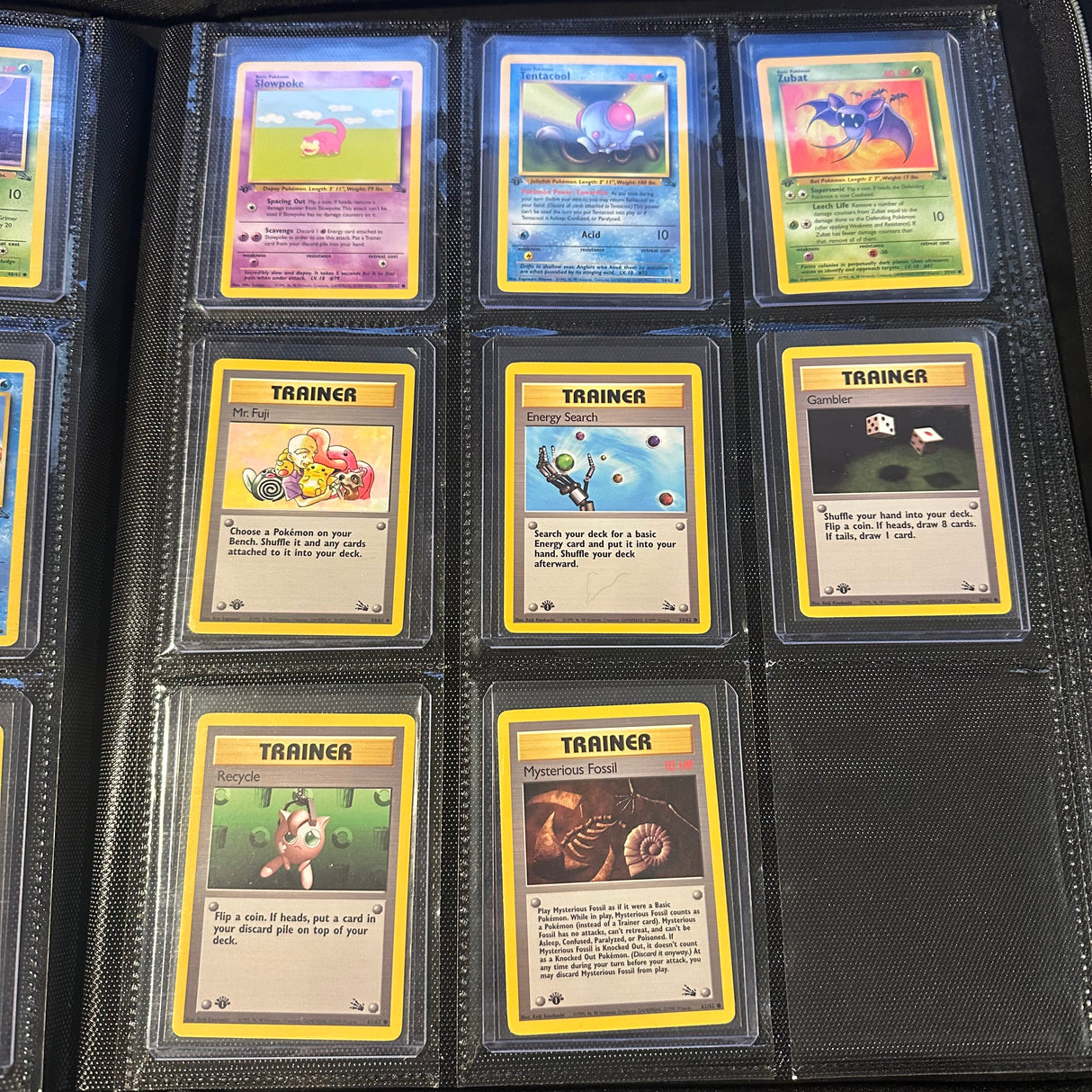 Pokemon - Complete 1st Edition 1999 Fossil Set 62/62 - Near Mint to Excellent Condition - JET Cards