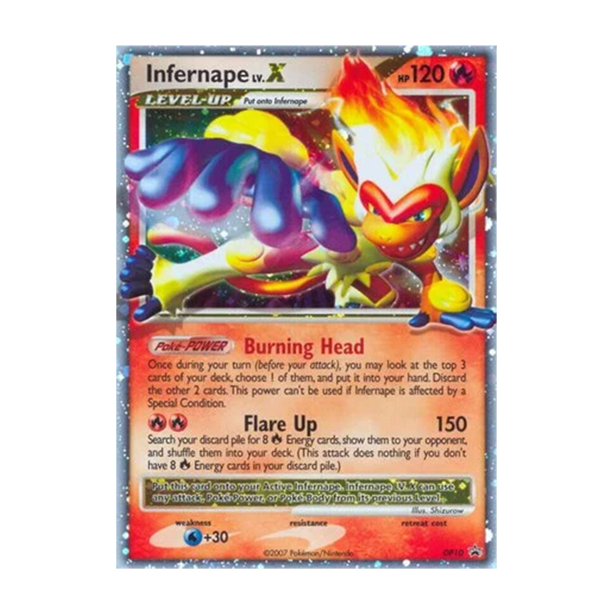 Infernape LV. X DP10 - Diamond & Pearl - Promo