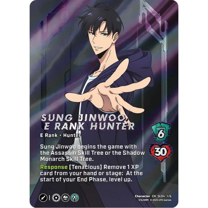 Universus - Solo Leveling - Premium Experience Bundle - Sung Jinwoo - JET Cards