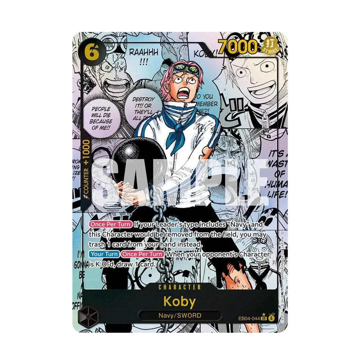 Koby EB04-044 - Extra booster 4 - Manga Rare