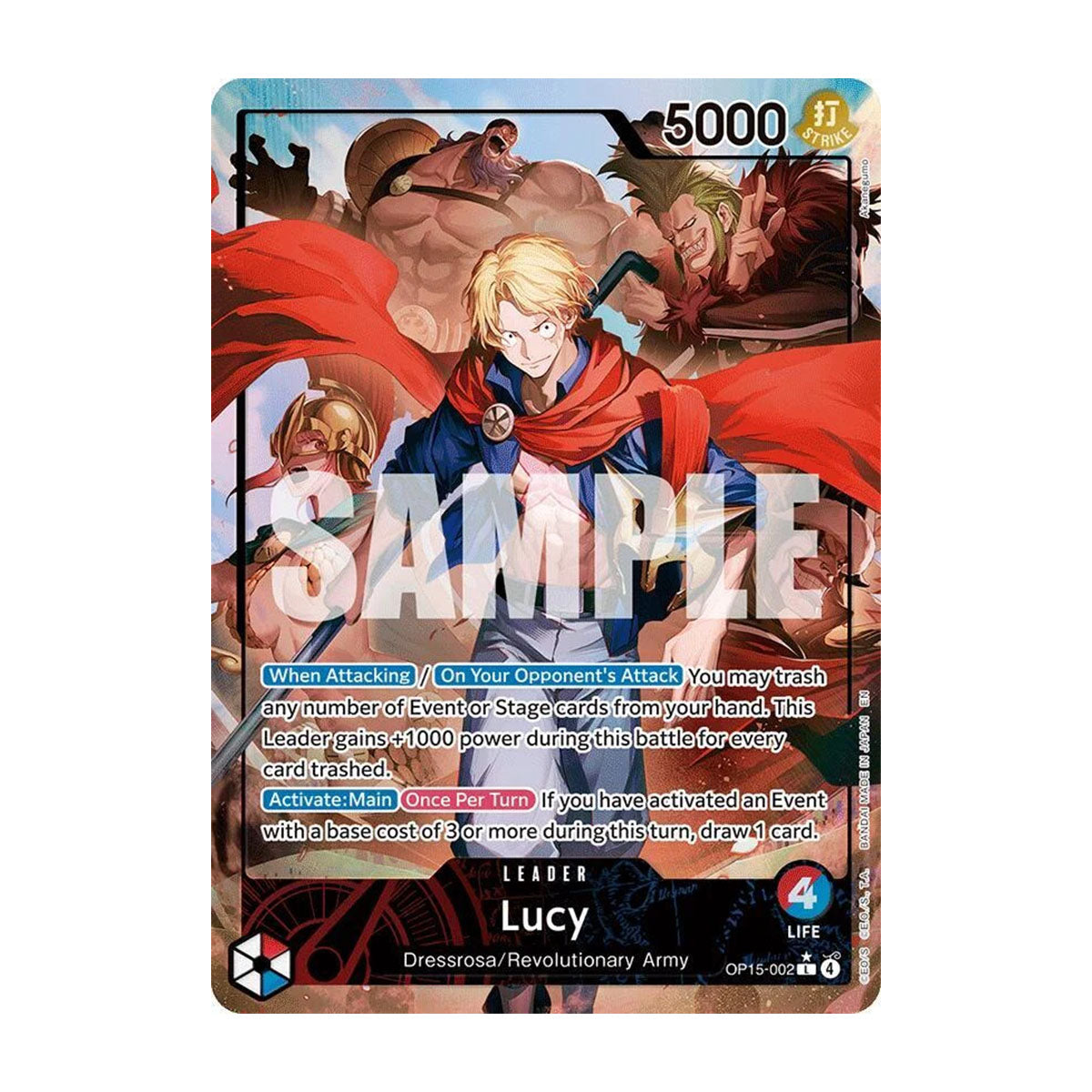 Lucy OP15-002 - OP15 - Adventure on Kami's Island - Alt Art