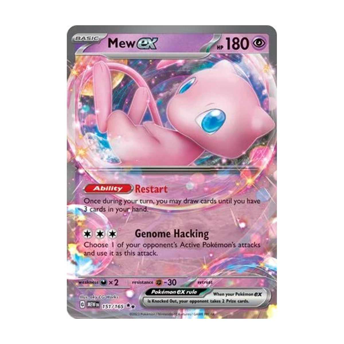 Mew EX 151/165 - Scarlet & Violet - 151 - Holo