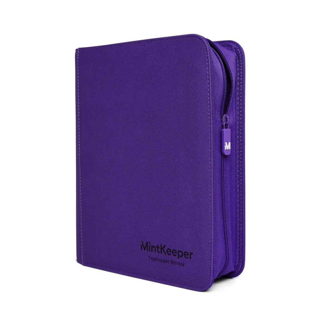 MintKeeper - 128 Toploader Binder - 4 Pocket - Purple