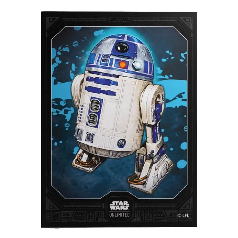 Gamegenic - Star Wars Unlimited - Premium Art Sleeves - R2-D2