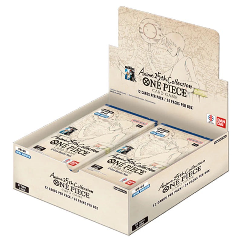 One Piece Card Game - Anime 25th Collection - Booster Box (24 Packs) - JET Cards