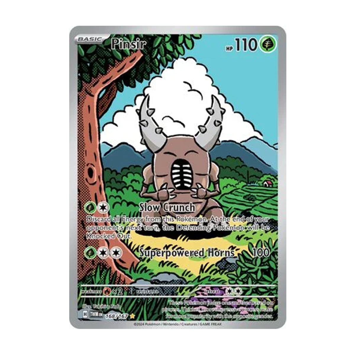 Pinsir 168/167 - Scarlet & Violet - Twilight Masquerade - Illustration Rare