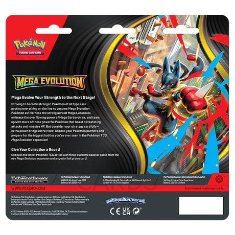 Pokemon - Mega Evolution - Base Set - 3 Pack Blister - Psyduck - JET Cards