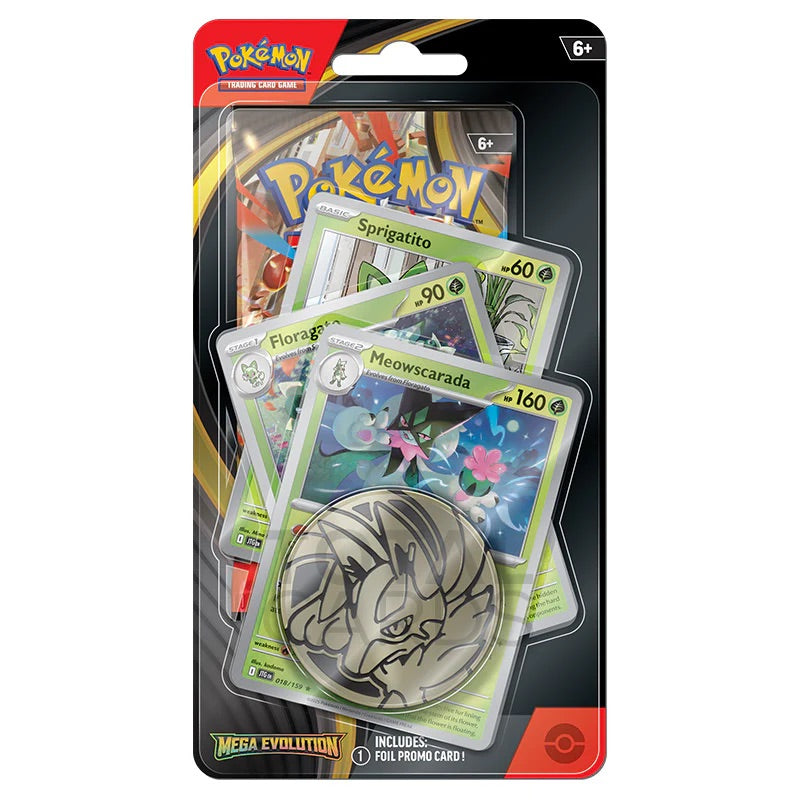Pokemon - Mega Evolution - Base Set - Premium Checklane Blister - Meowscarada - JET Cards