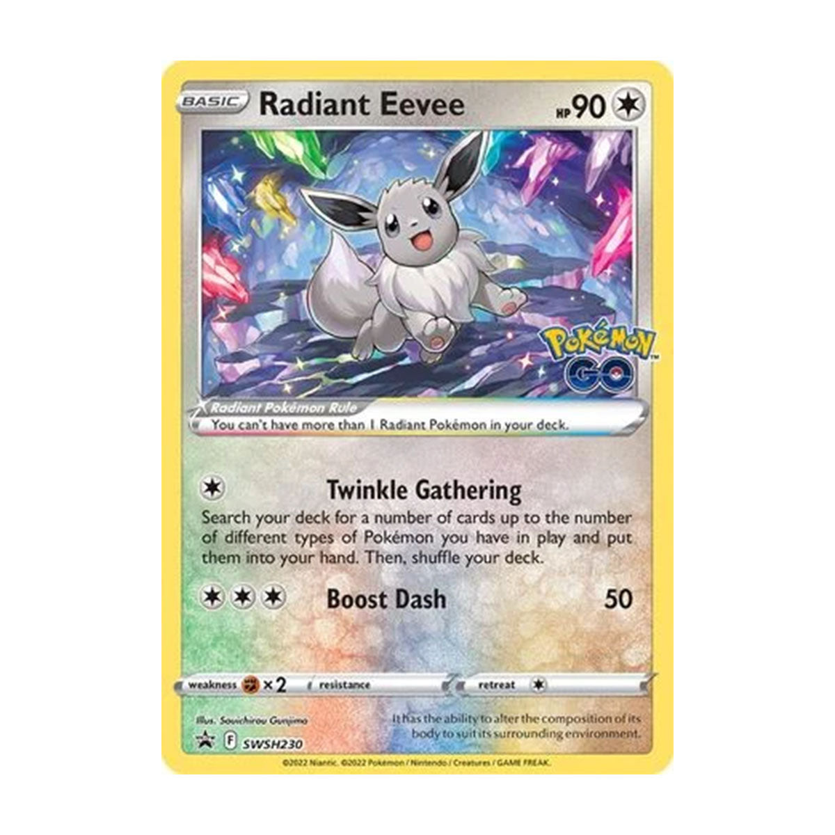 Radiant Eevee SWSH230 - Sword & Shield - Promo
