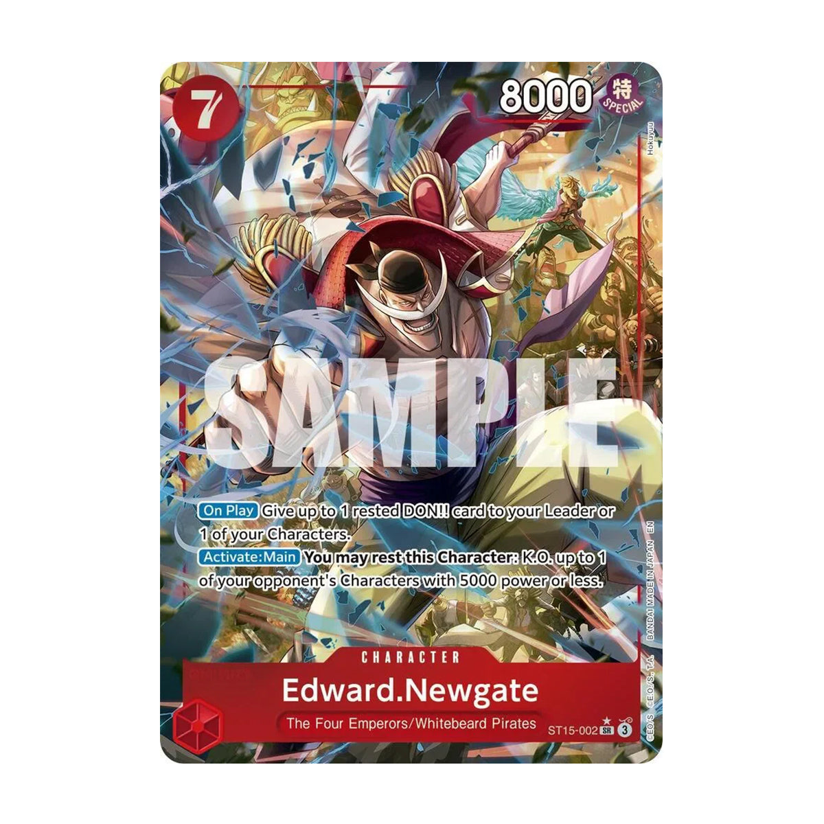 Edward.Newgate ST15-002 - Edward Newgate Starter Deck - Alt Art