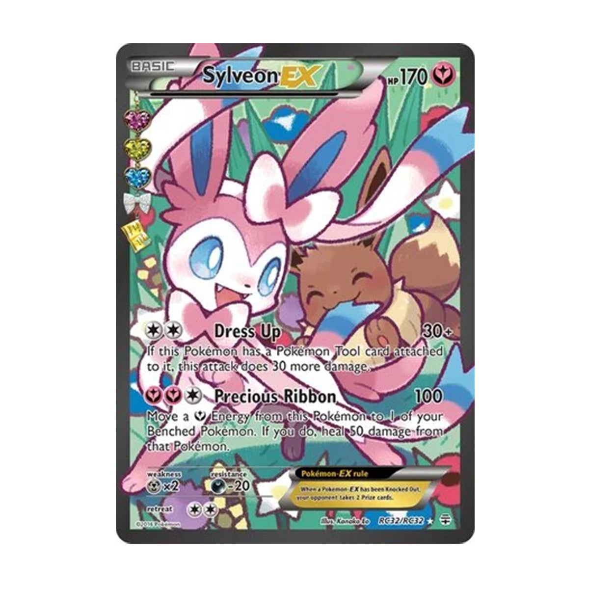 Sylveon EX RC32/RC32 - XY - Generations - Rare Ultra