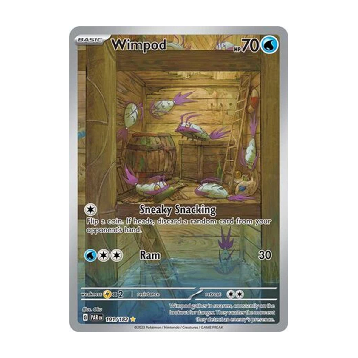 Wimpod 191/182 - Scarlet & Violet - Paradox Rift - Illustration Rare