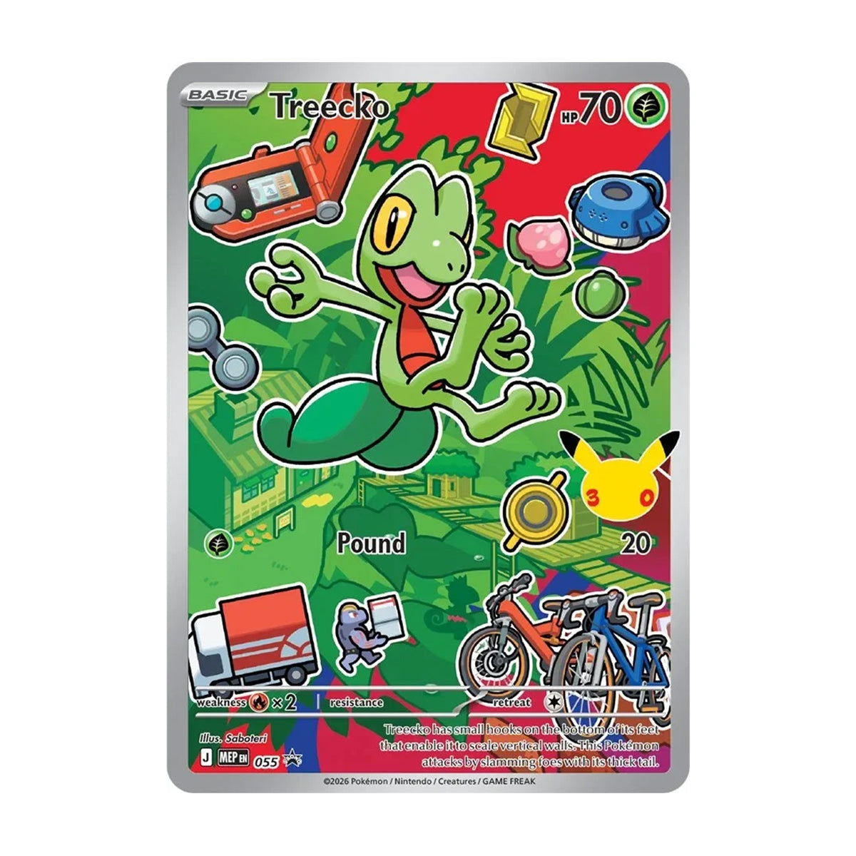 Treeko MEP055 - Mega Evolution - First Partner - Promo