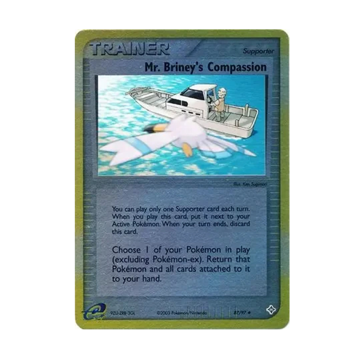 Mr. Briney's Compassion 87/97 - EX Dragon - Reverse Holo