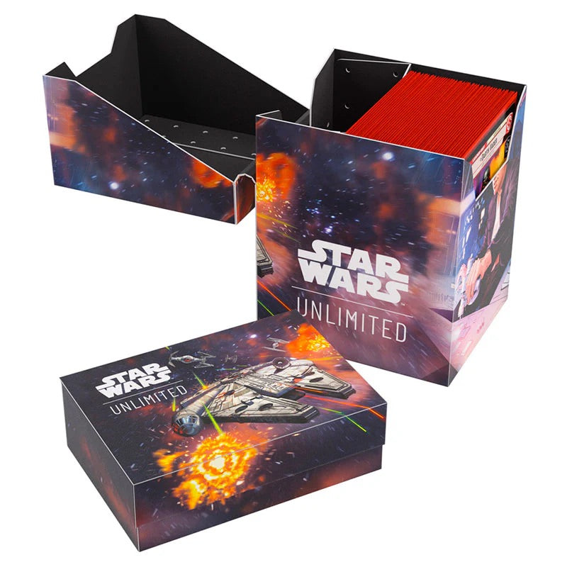 Gamegenic - Star Wars Unlimited - Soft Crate - Han Solo - JET Cards