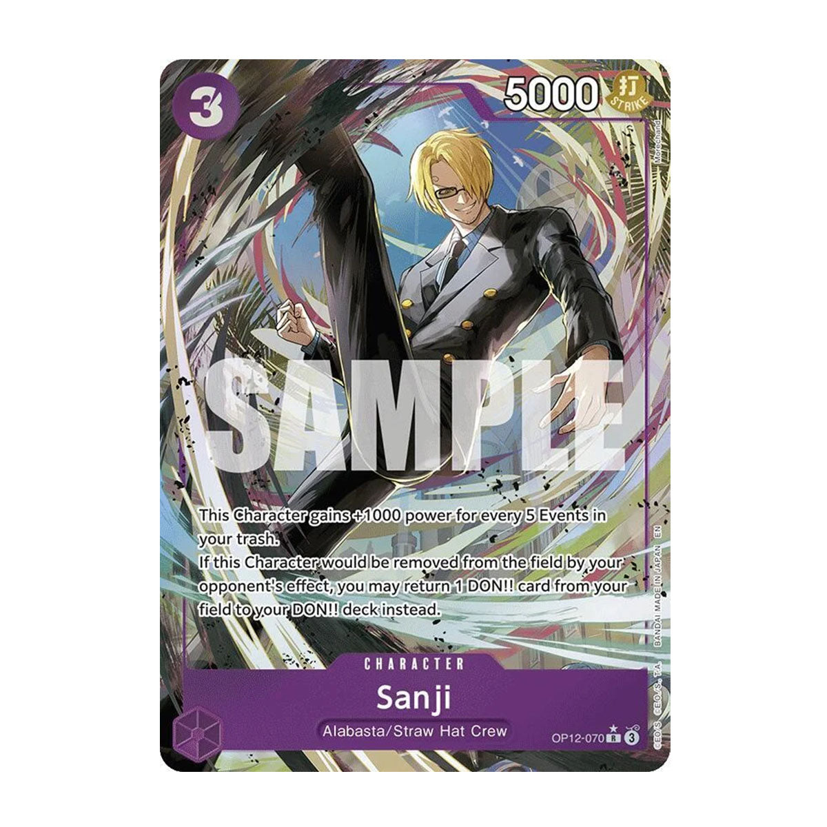Sanji OP12-070 - OP12 - Legacy of the Master - Alt Art