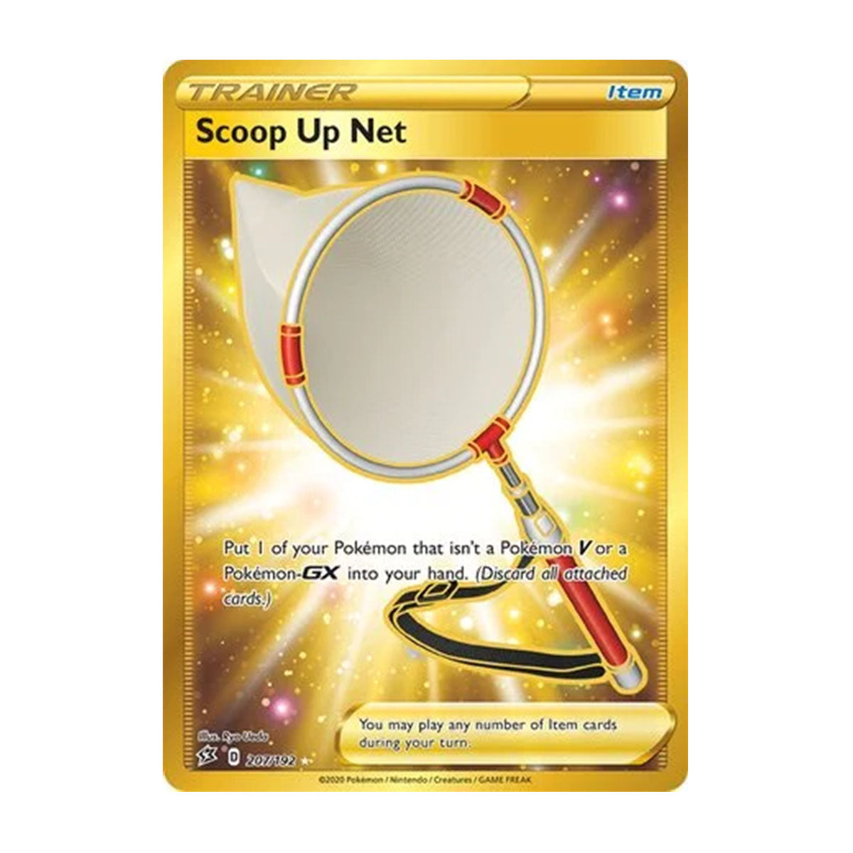 Scoop Up Net 207/192 - Sword & Shield - Rebel Clash - Rare Secret