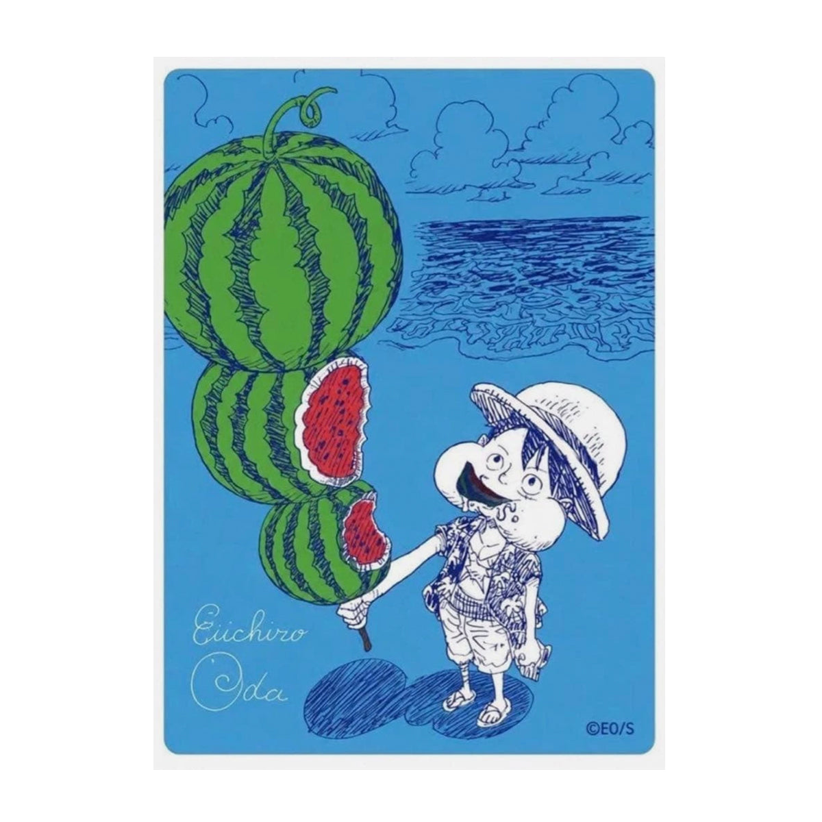 Monkey D. Luffy - Natsukomi 2026 - Meta Kira Promo Card